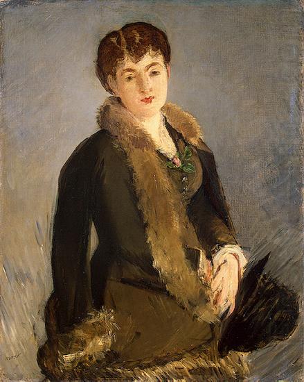 Isabelle Lemonnier le Chapeau a la Main, Edouard Manet